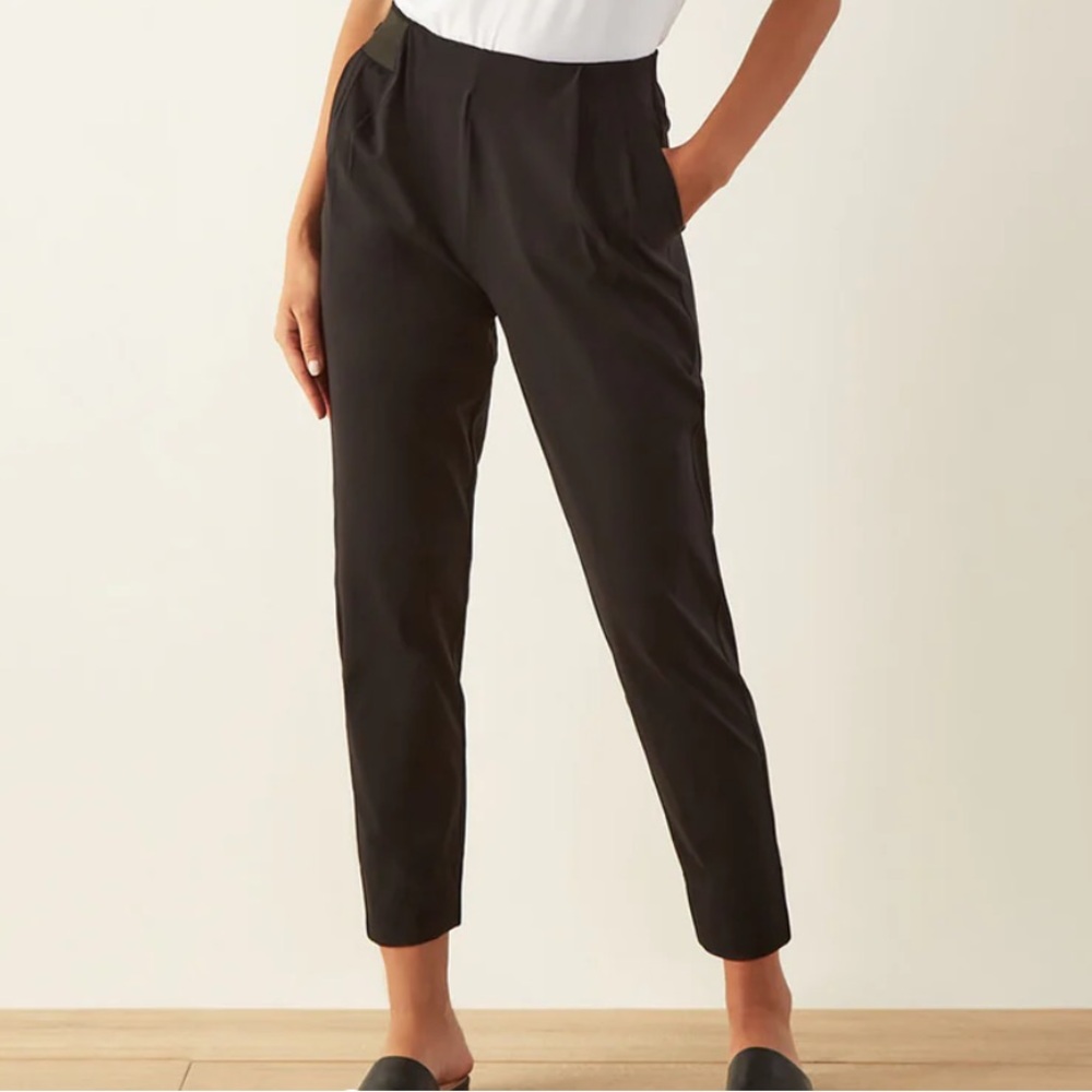 aday turn it up pants black sz M